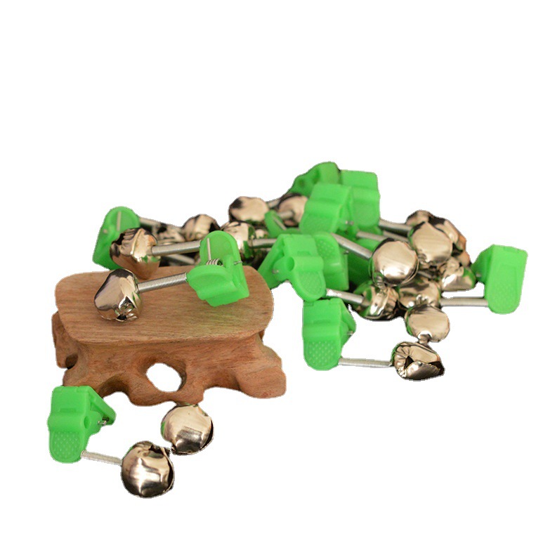 Hongchuan fish bell alarm fishing rod Bell sea Rod double bell clip Bell can be inserted night fishing light alarm bell fishing gear wholesale