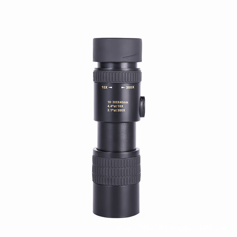 10-300x 40 new telescope high-power HD single tube zoom mobile phone camera telescopic telescope wholesale
