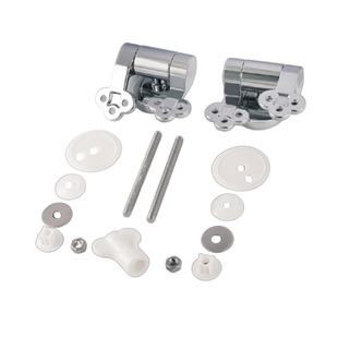 Slow down hinge toilet lid accessories toilet lid plum blossom zinc alloy hinge seat cover connector promotion