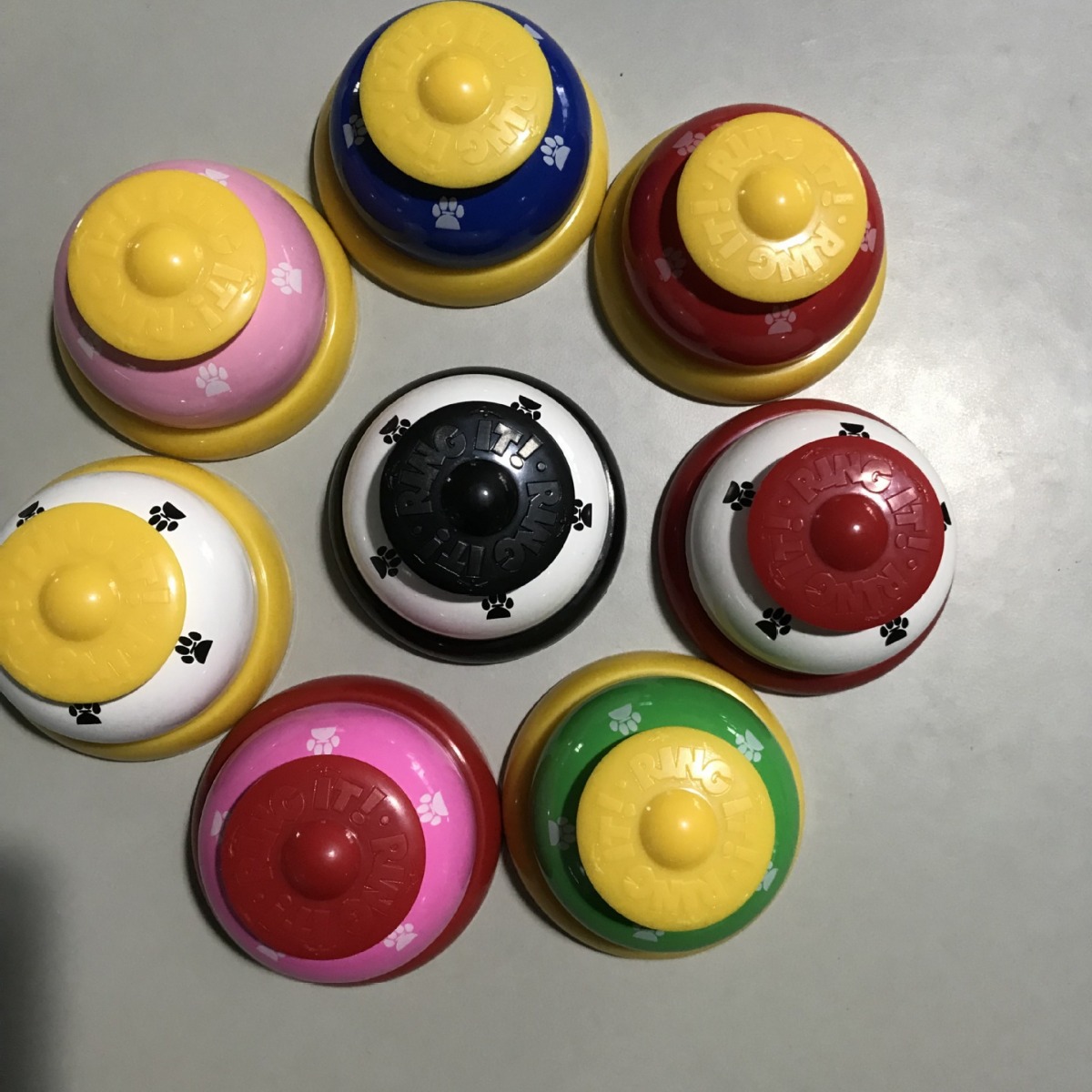 Cat and dog trainer second generation game Bell pet Bell claw Bell teddy dog Bell Bell intelligence toy Bell 78mm