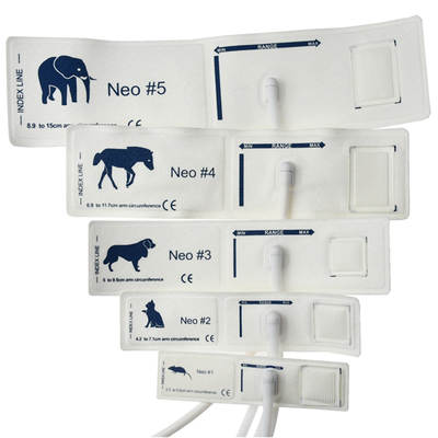 Animal blood pressure cuff monitor armband composite non-woven TPU pet cuff compatible with direct supply from manufacturers