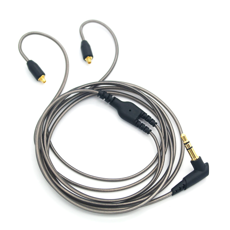 厂家供应新款DIY插拔耳机线舒尔SE215/315/535/846/UE900适用