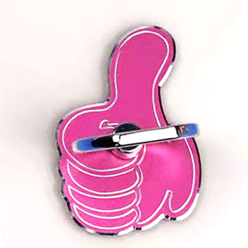 Factory direct supply mobile phone accessories all metal ring buckle bracket cartoon desktop lazy creative mobile phone bracket wholesale