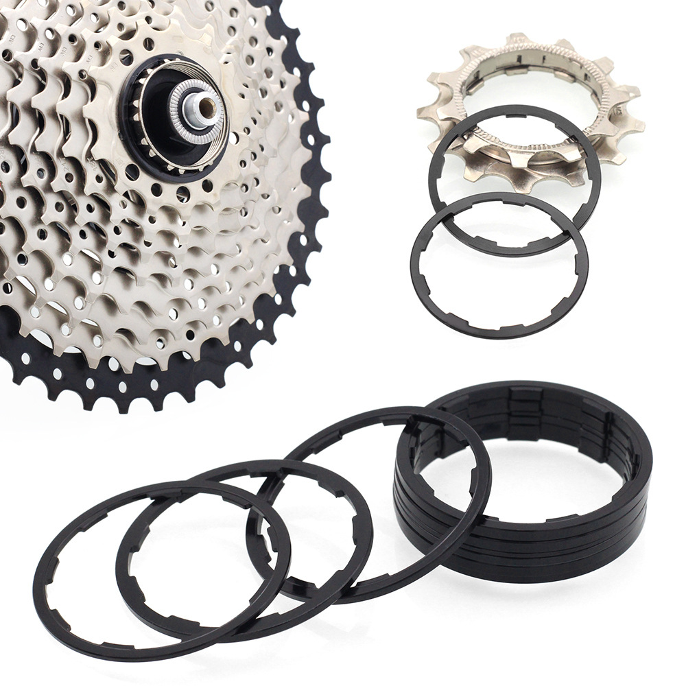 Mountain Road Bike Cassette Flywheel Washer Cassette Groove Flower Drum Tower Base Trimming Splint Backing Ring Gasket