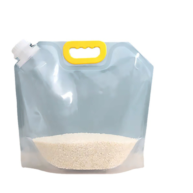 Grain storage bag thickened portable suction nozzle bag rice moisture-proof sealed packaging bag grain bag wholesale