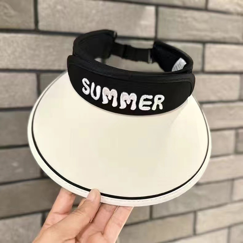 Chapeau de protection solaire pour enfants, prix d'usine, vente directe, chapeau d'été vide, protection UV, chapeau de soleil pour bébé, chapeau de soleil respirant, dessin animé_voghion.com