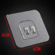 6x6 transparent single claw