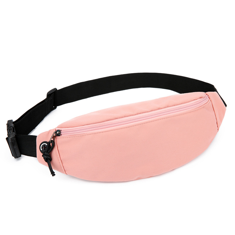 Shoulder bag trendy new outdoor simple men's and women's waist bag nylon anti-splashing large capacity mobile phone bag foreign trade Wholesale