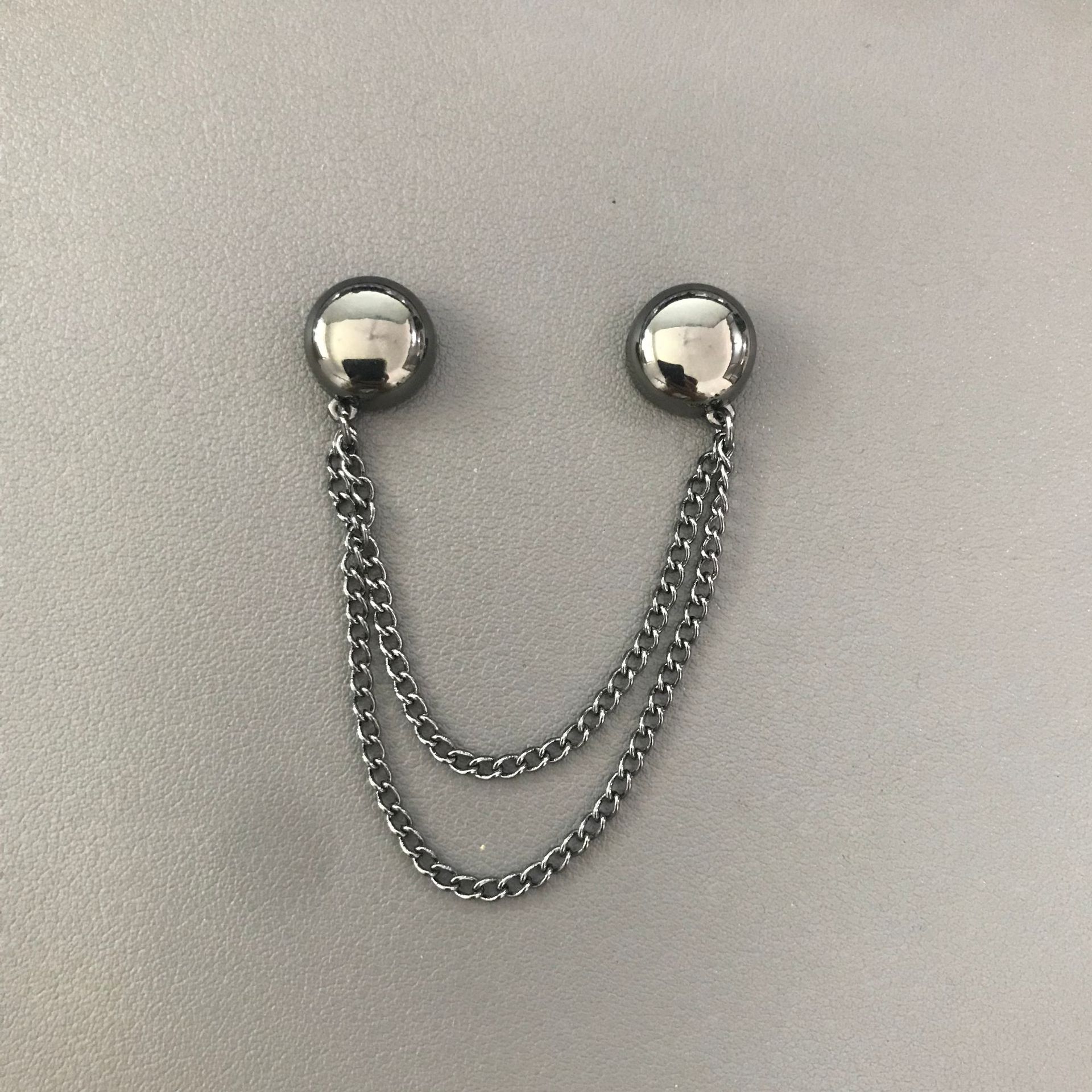 New fashion round magnet chain decorative buckle magnet buckle scarf buckle wholesale a generation of hair
