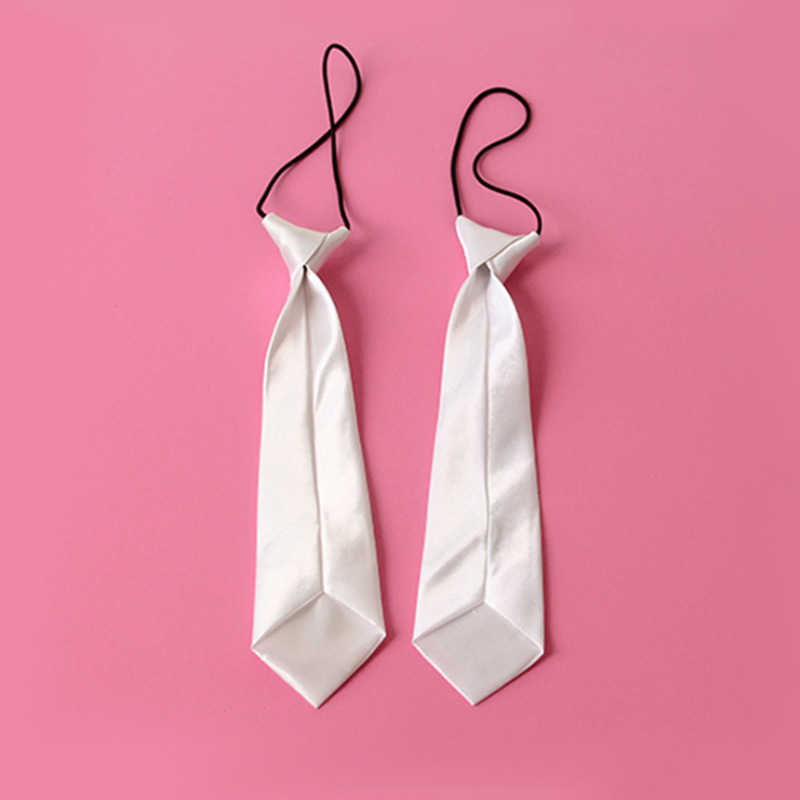 Men's children's blank tie personalized tie can be heat transfer printing business tie sublimation printing figure tie