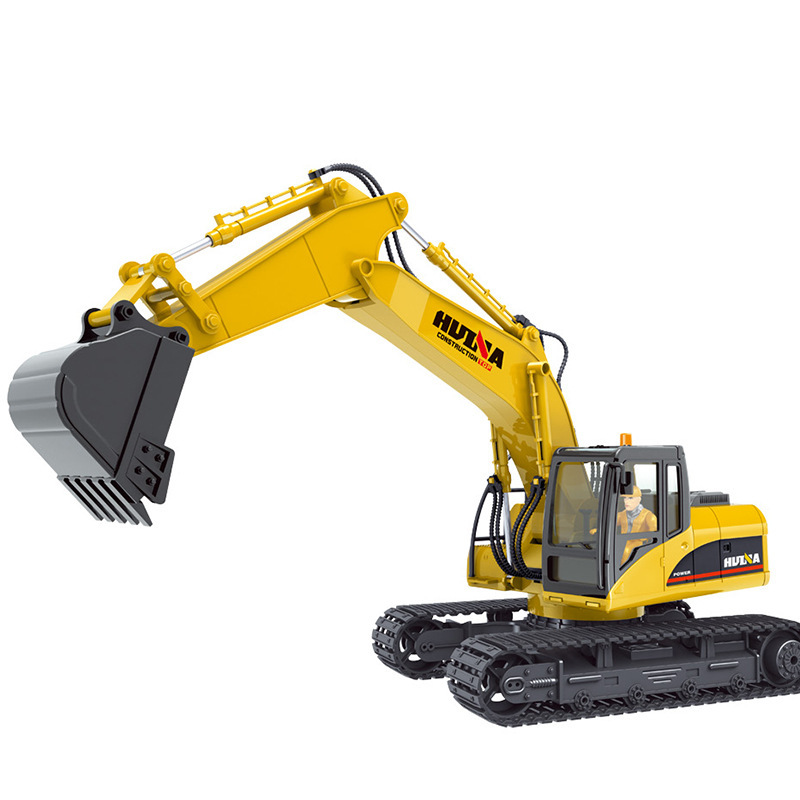 汇納新品1535リモコン合金ショベル児童電動ショベル玩具リモコン工事車550|undefined