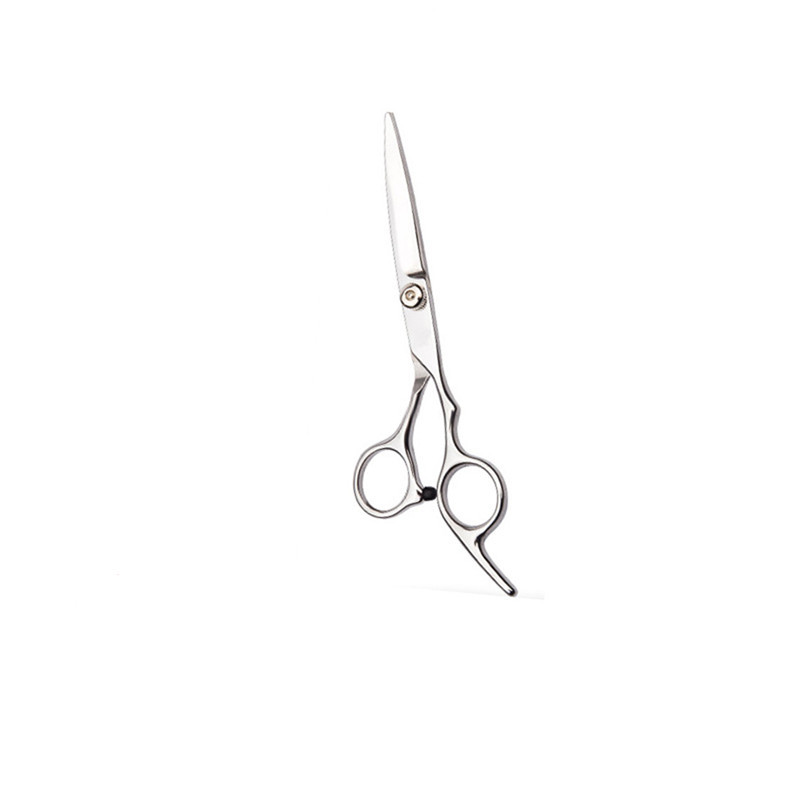 Haircut scissors flat cut teeth hairdressing tools hair cutting thin cut bangs household set Wholesale 6 inch steel shears