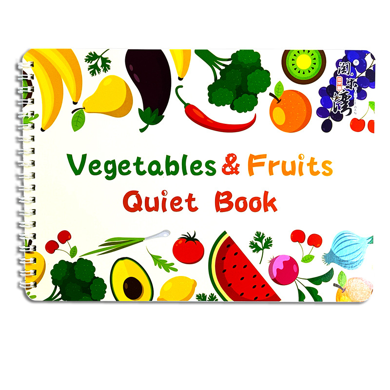 Cross-border e-commerce full English children's books children's quiet books baby literacy cards Amazon foreign trade generation