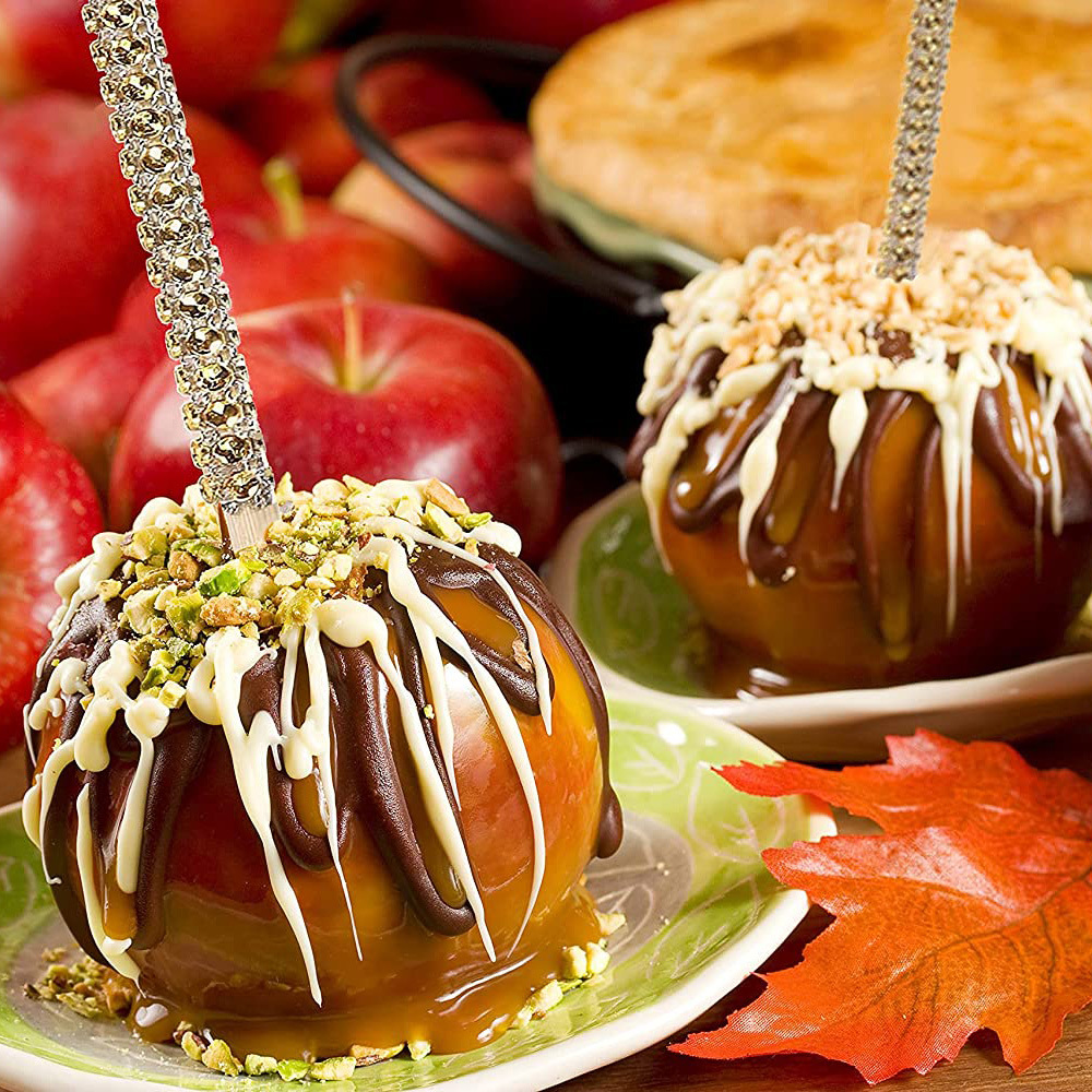 Fabrik direkte Versorgung Weihnachten kreative Dekoration Flash-Stick Kuchen Schokolade Karamell Urlaub Party Dekoration_voghion.com