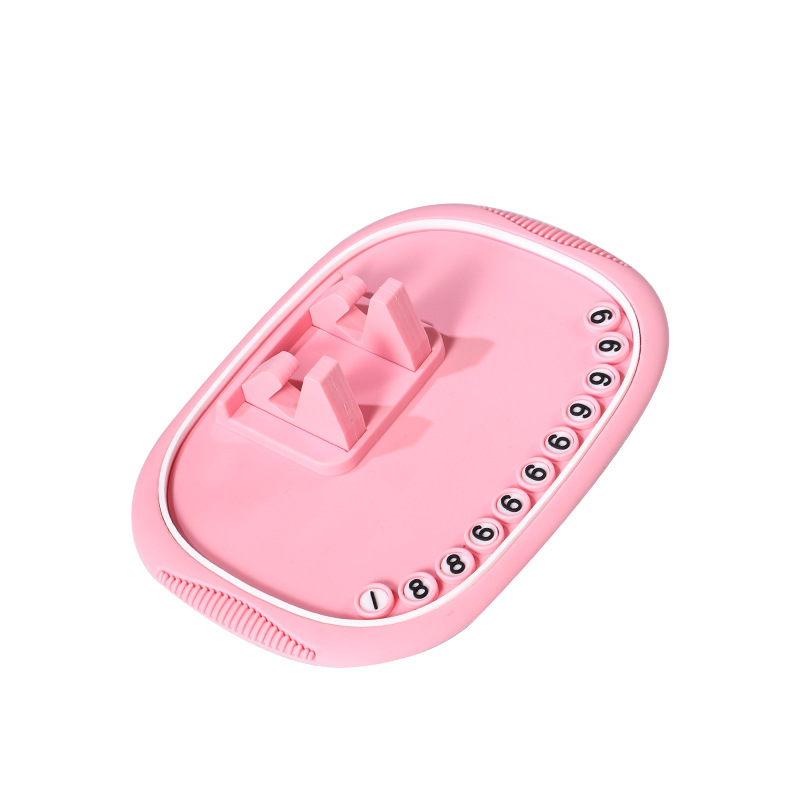 New center console car decoration non-slip mat multi-function mobile phone bracket goddess Net red creative car supplies