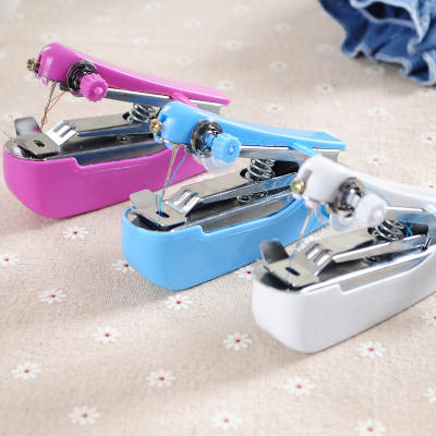 Household Manual Portable Mini Manual Sewing Machine Small Handheld Pocket Outdoor Travel Cross-border Small Sewing Machine