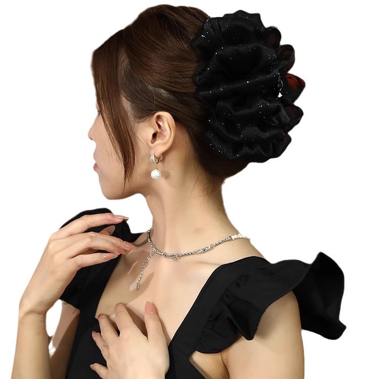 Spring new cloud high-end hair clip shark clip hairpin back head clip high-grade temperament girl hairpin