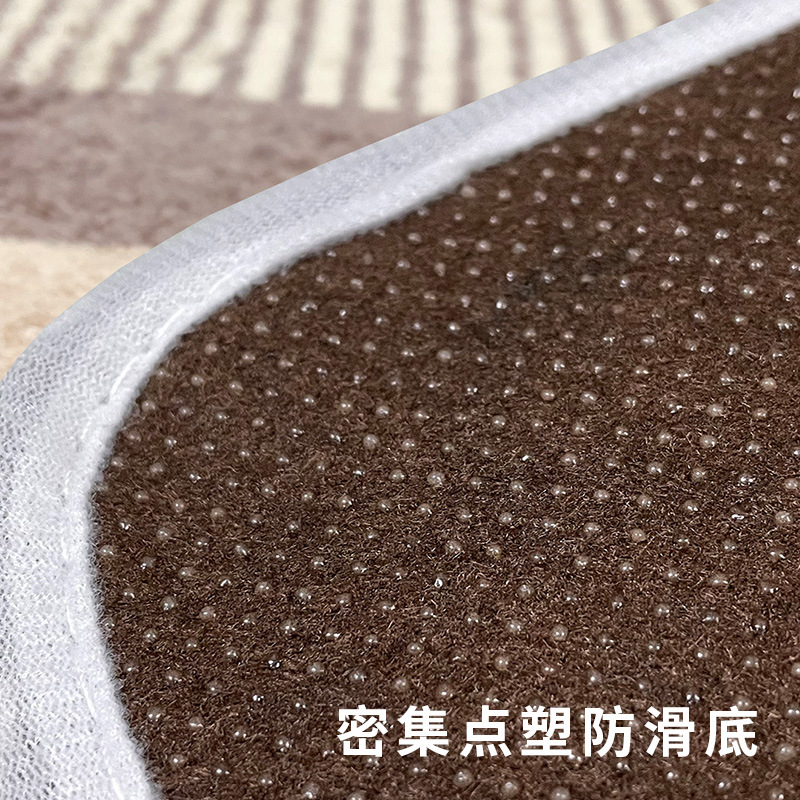 High-end Imitation Cashmere Carpet Bedroom Bedside Blanket Living Room Light Luxury Coffee Table Blanket Modern Simple Refreshing Large Carpet