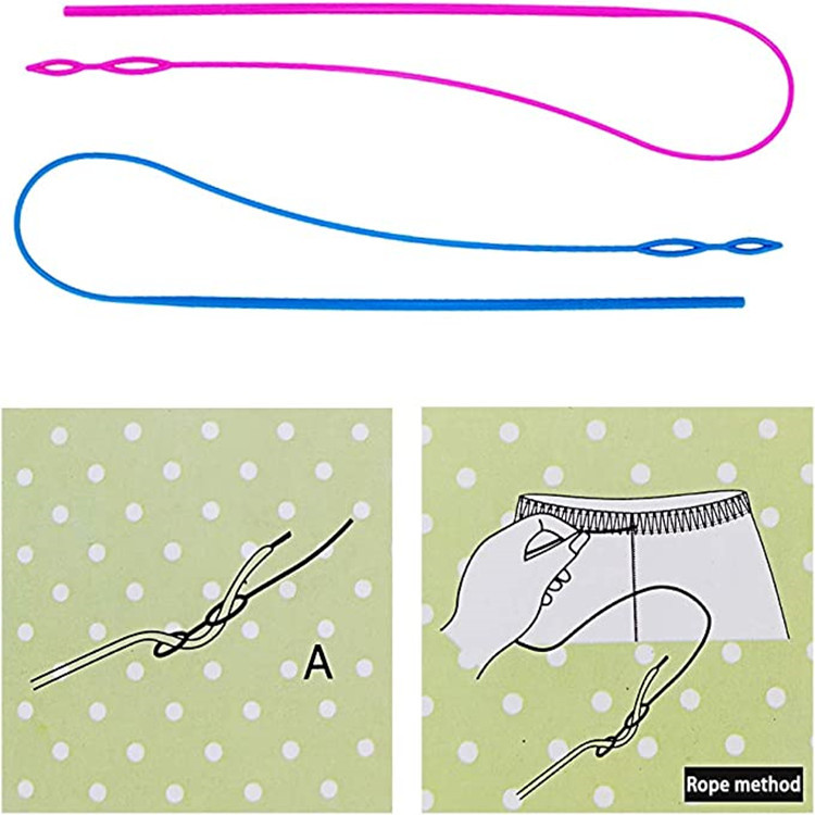 Stride DIY handmade plastic belt threader belt rope threader elastic device