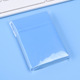 61*91 blue 20 Silk front transparent back Blue (1 pack/50)