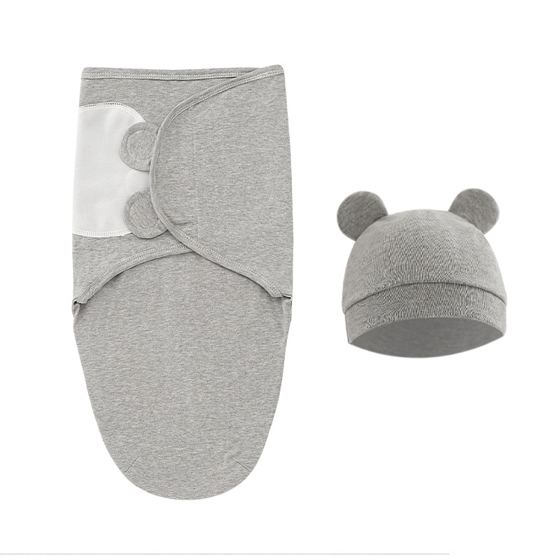 Foreign trade Europe and the United States newborn baby swaddling towel delivery room hold quilt baby spring silkworm sleeping bag newborn baby kick quilt