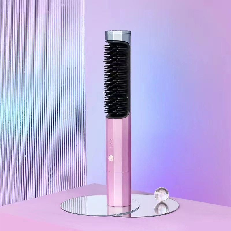 Multifunctional heating hair straightener bangs inner buckle temperature-adjusting curling dual-purpose hair straightener drying and wet dual-purpose hair straightener