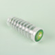 Green label plastic seal (one piece)