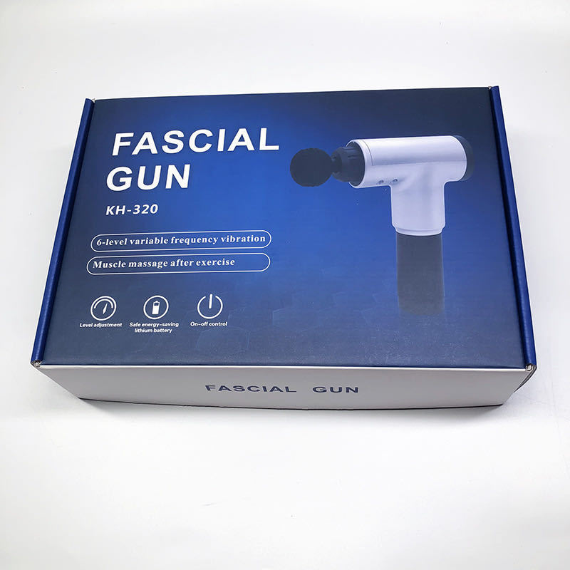 Fascial gun muscle relaxation exerciser muscles and collaterals high frequency electric massage gun fitness physiotherapy device vibration