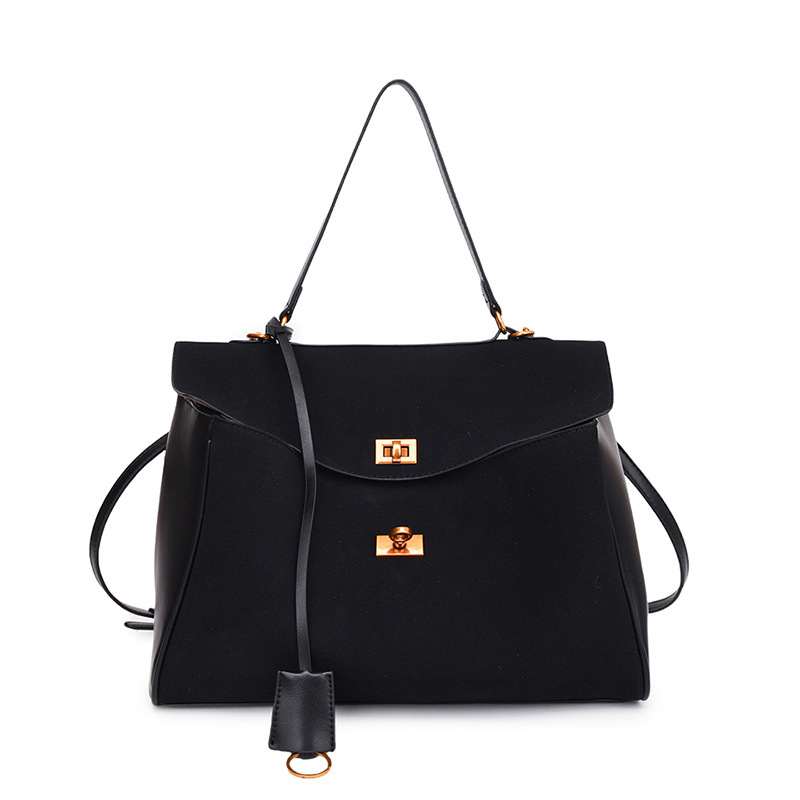 Premium Texture Suede Shoulder Bag 2025 New Rodeo Large Capacity Commuter Tote Bag Fashionable Underarm Bag