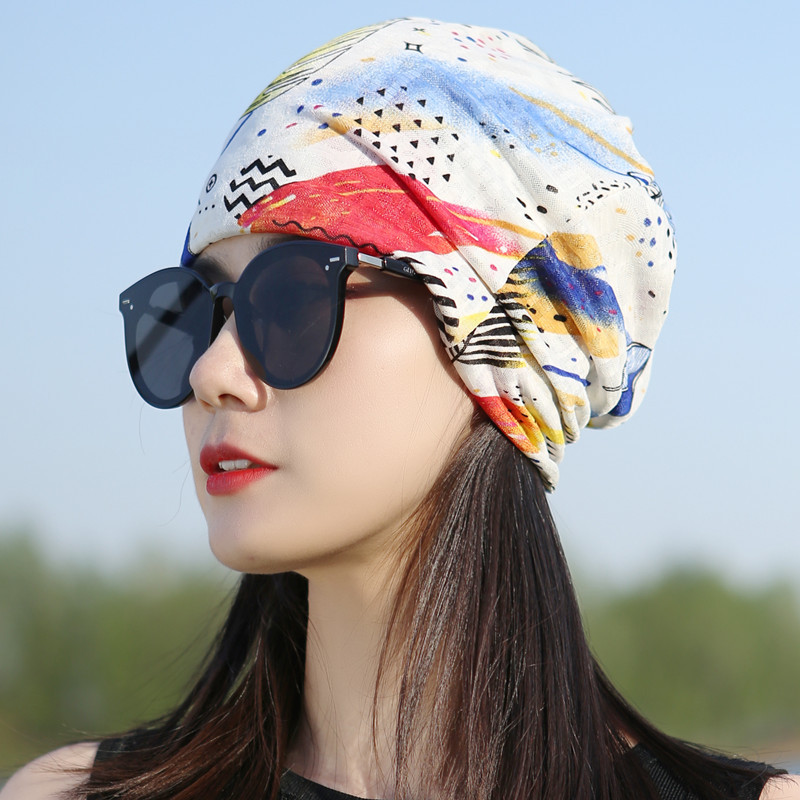 Summer Sunscreen Ice Silk Small Scarf Women's Cervical Neck Protection Scarf Hood Hood Thin Warm All-match Neckset