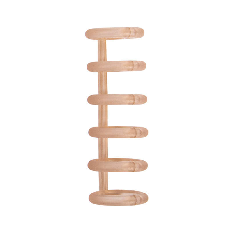 Binder 6-hole snap ring Segmented plastic binder Removable plastic b5 clip coil ring buckle