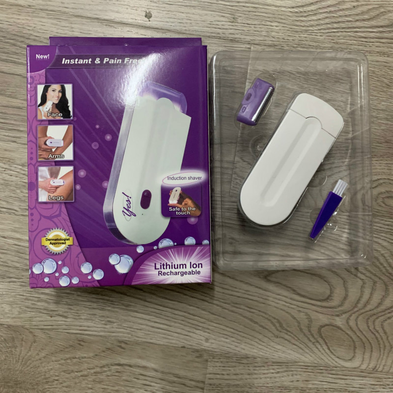 Blue light induction women's Shaver hair remover