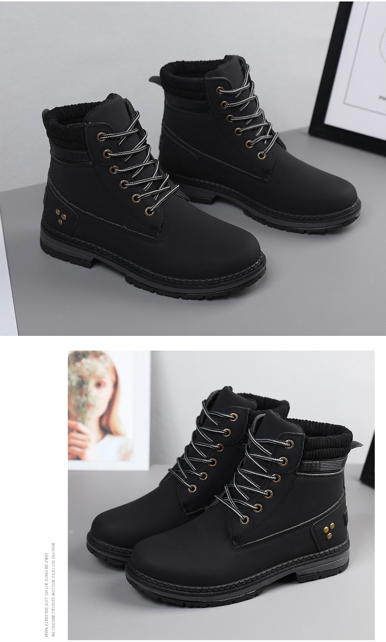 2023 nuovi stivali Martin in stile coreano di grandi dimensioni stivali da donna per il commercio estero transfrontaliero stivali da esterno con suola spessa autunnali e invernali all-match sin_voghion.com