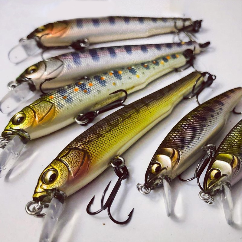 現物渓流微物ミノ沈水路亜餌64mm/7.6gイクラ馬口マス9014|undefined