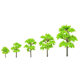 Scene landscape tree plastic model banyan tree construction sand table train miniature scene decoration handmade diy material