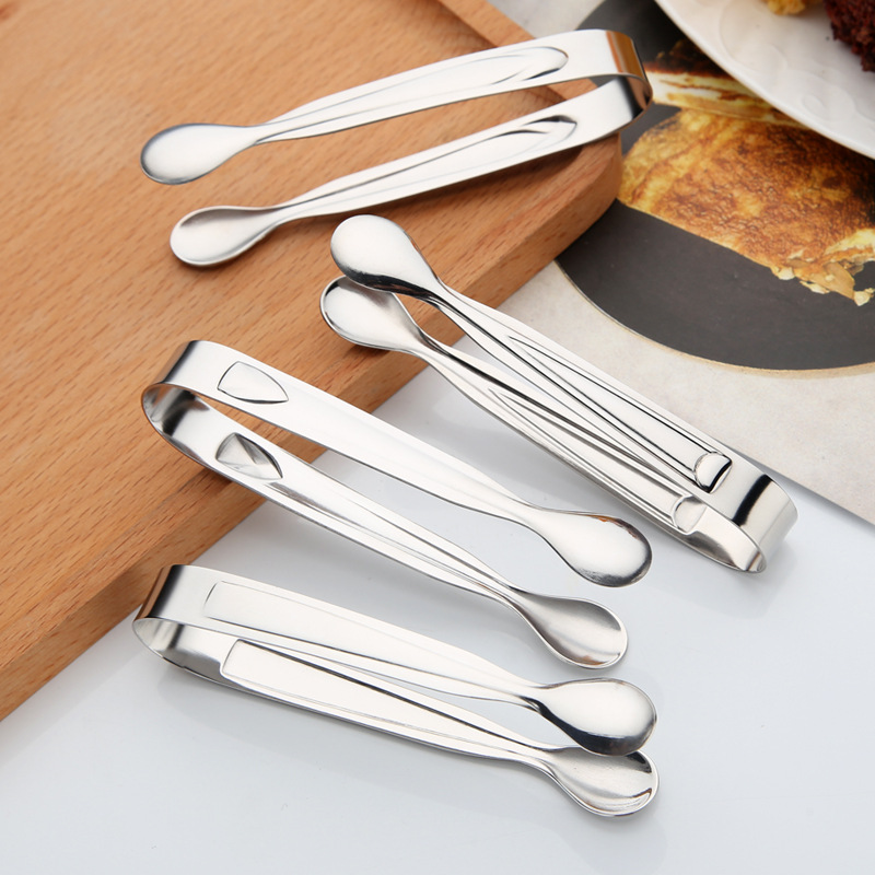 Thickened Stainless Steel Candy Clip Cute Food Fruit Clip Cafe Food Clip Hotel Supplies Source Factory