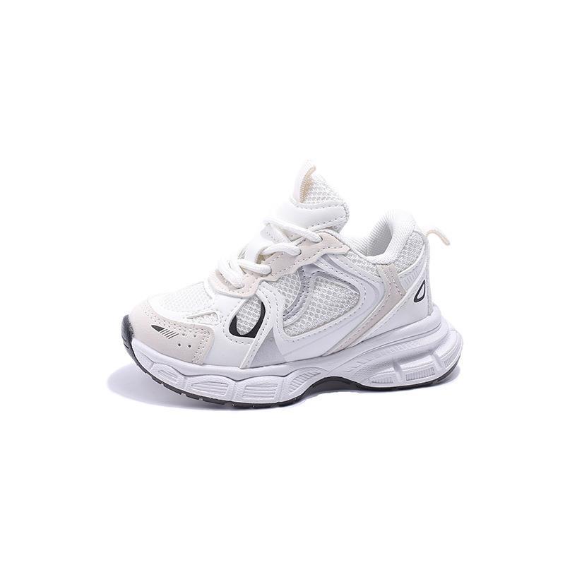 Children's Sports Shoes Girls Baby Running Shoes 2023 Spring and Autumn New Children's Shoes Men's and Children's Mesh Breathable Daddy Shoes