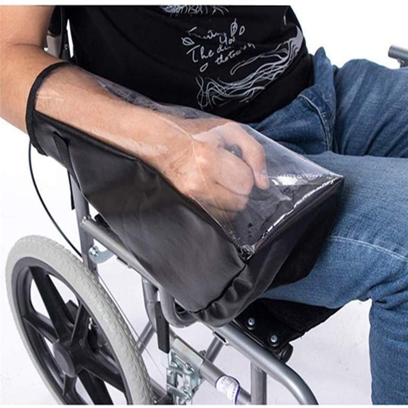 Wheelchair controller protective cover for disabled electric wheelchair transparent warm waterproof windproof joystick protective cover