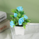 5 Bubble Flowers Blue