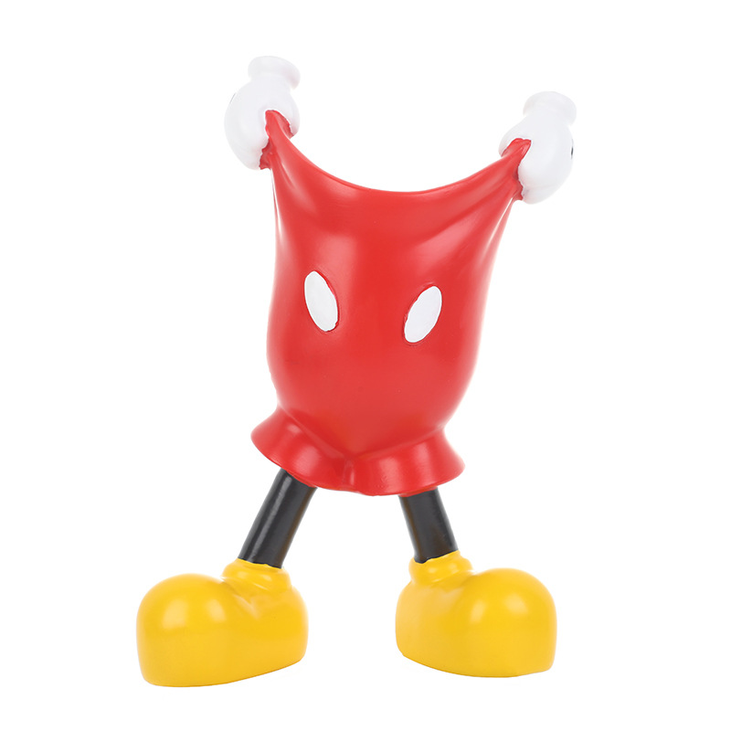 Creative Crafts Mickey Pen Conner Resin Ornaments Cosmetic Pen Storage Cartoon Decoration Ornaments Stationery Pen Conner