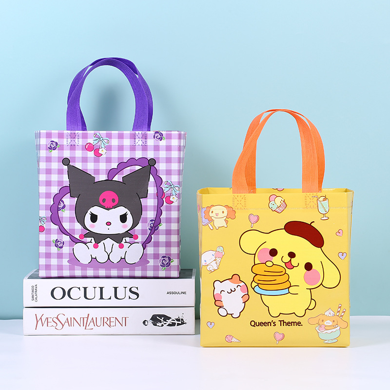 Cross-border new non-woven fabric Rio cute cartoon rabbit dog gift bag portable children's gift shopping bag