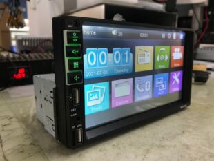 7-inch large screen car car MP5 player USB card plug-in car radio MP3 Bluetooth hands-free reversing
