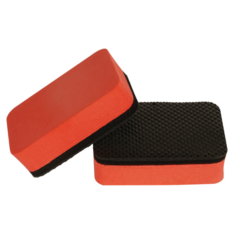 Car beauty Red grinding mud wipe off insect glue rust removing asphalt volcanic mud removing sludge grinding mud plate Magic Mud Block