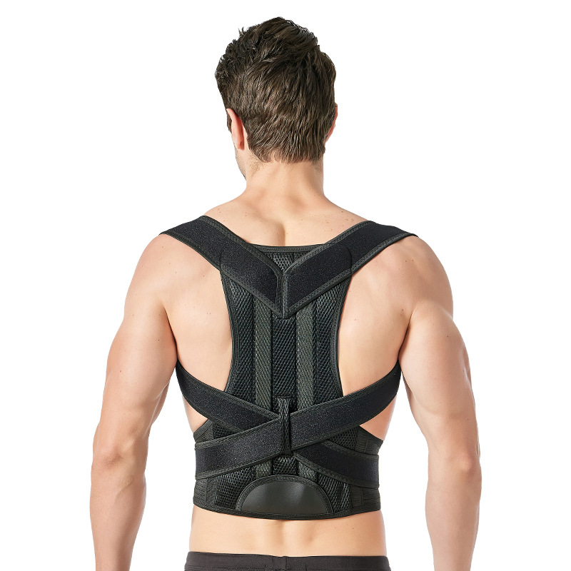 Amazon new posture correction belt adult student posture correction invisible waist sitting pressure belt factory direct sales
