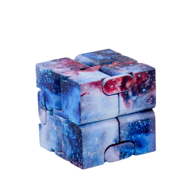 Cross-border Star Infinite Rubik's Cube Second-order Rubik's Cube Creative Flip Pocket Decompression Toy Handheld Decompression Toy