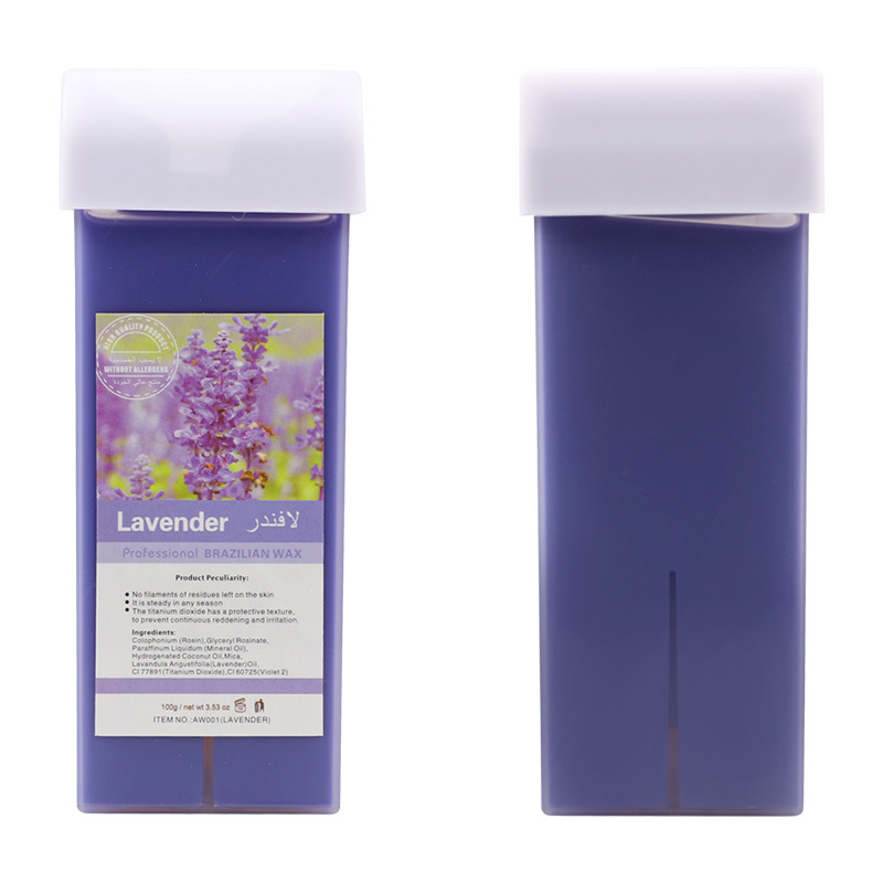 Cross-border 100g neutral Depilatory Wax strip warm wax portable beeswax handheld support wax ball wax body cleaning