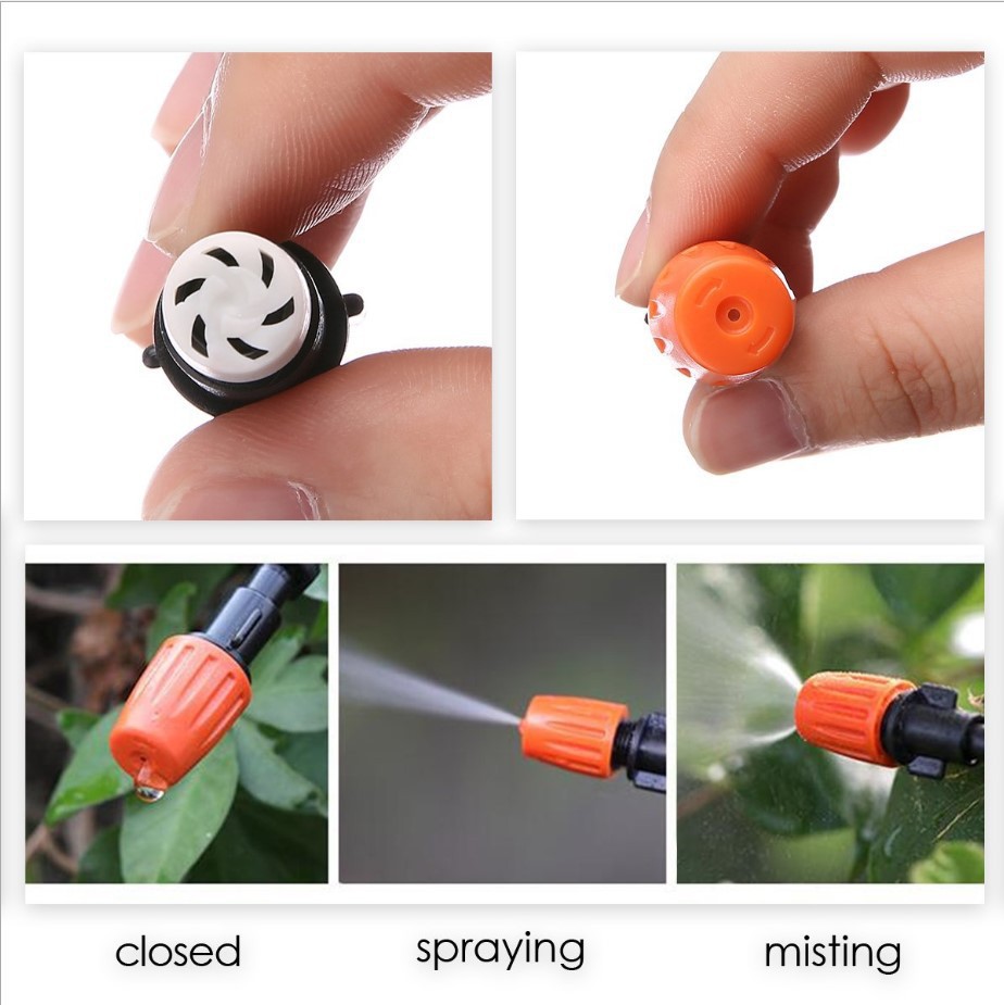 Cross-border hot sale garden drip irrigation set 164FT/50M micro automatic spray nozzle sprinkler system