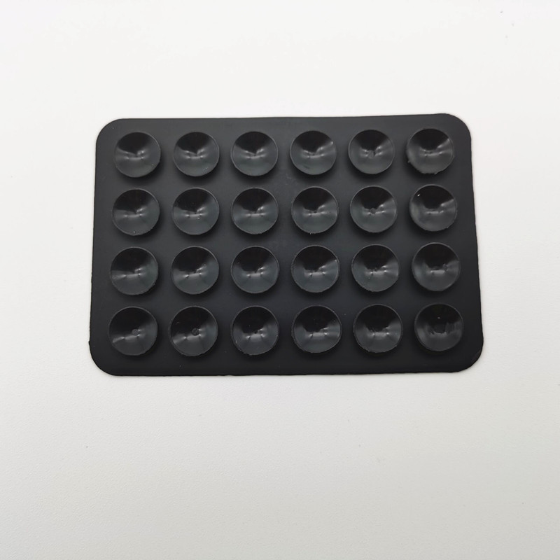 24-piece mobile phone silicone suction cup Square mobile power non-slip suction cup mobile phone leather case power phone suction cup