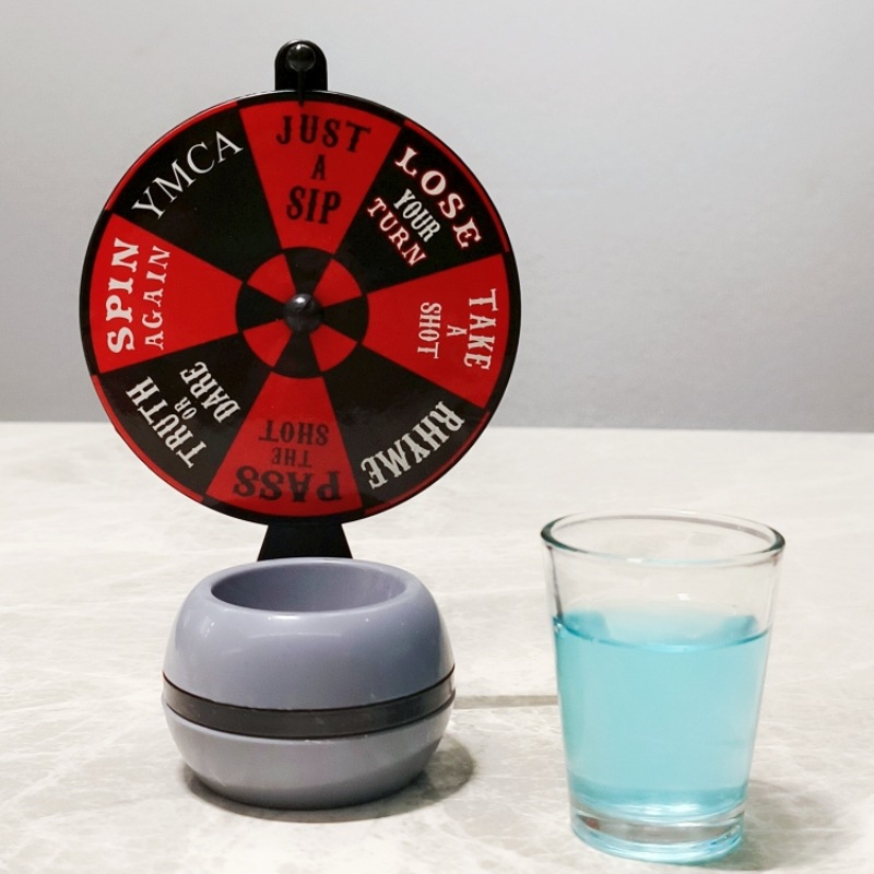 wheel of shots drinking turntable wine glass bar drinking entertainment supplies drinking fun toys