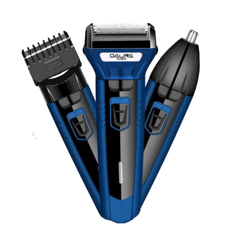 Daling 9016 electric shaver three-in-one razor nose hair barber scissors sideburns trimmer a generation of hair